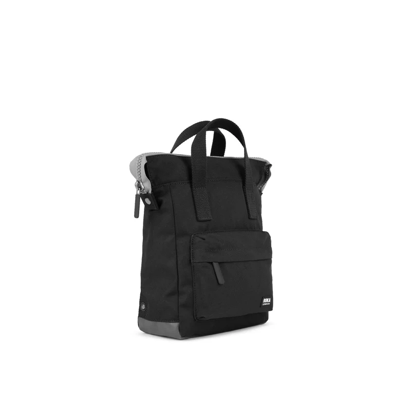 ROKA Black Label Bantry Kleine Tasche aus recyceltem Canvas von B Ash