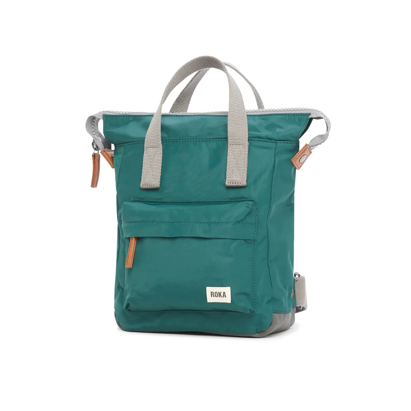 ROKA Bantry B Türkisfarbene kleine Tasche aus recyceltem Nylon