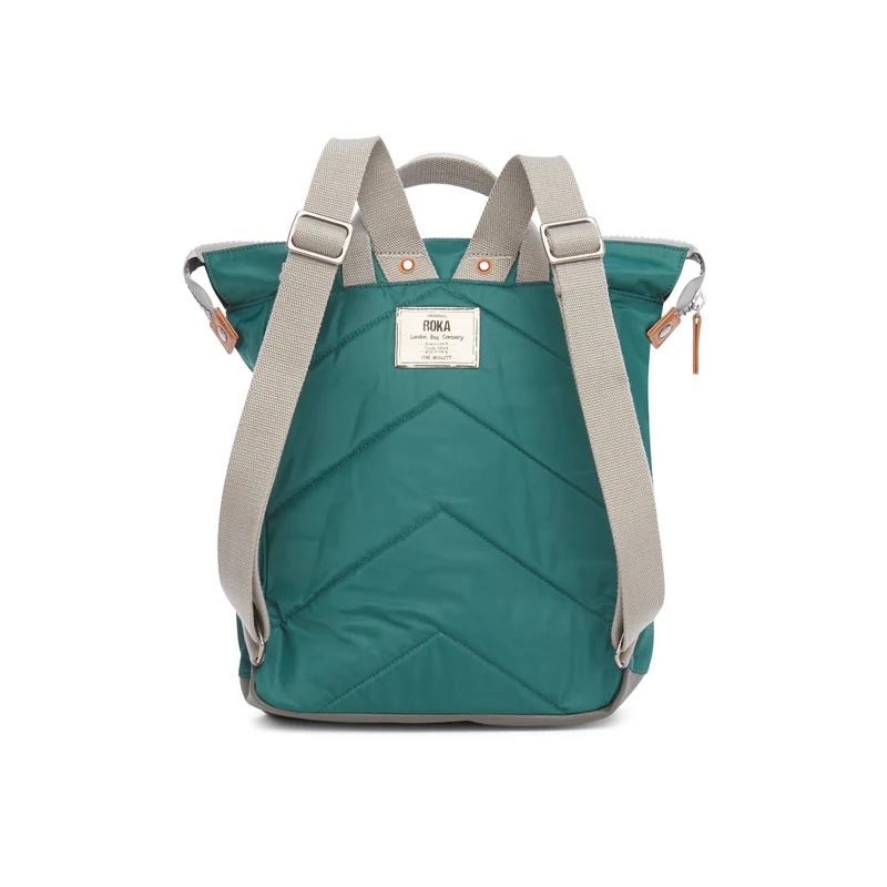 ROKA Bantry B Türkisfarbene kleine Tasche aus recyceltem Nylon