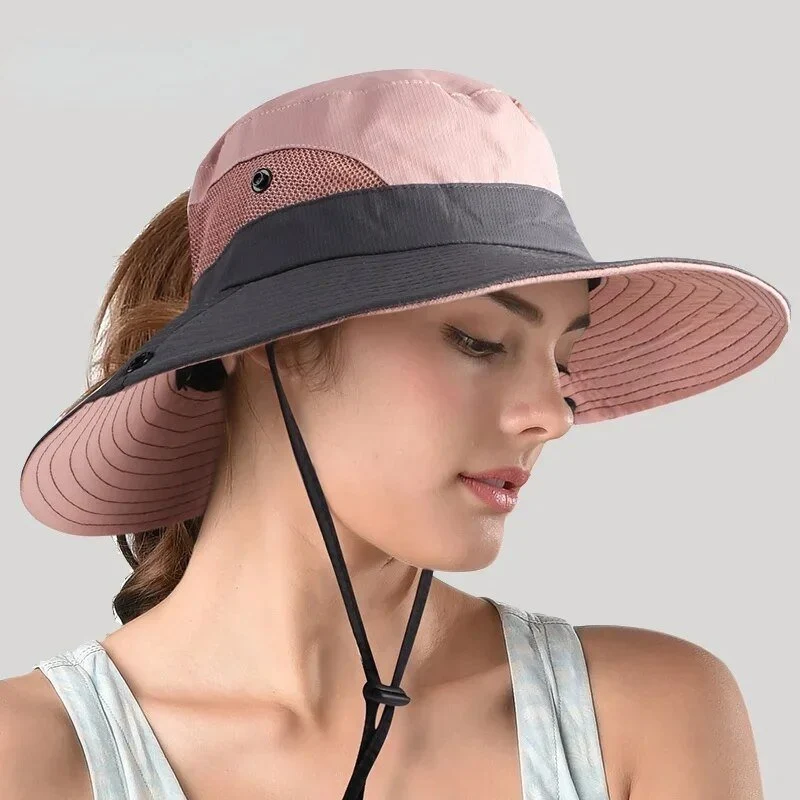 Sonnenhut Damen UV Schutz mit breiter Krempe