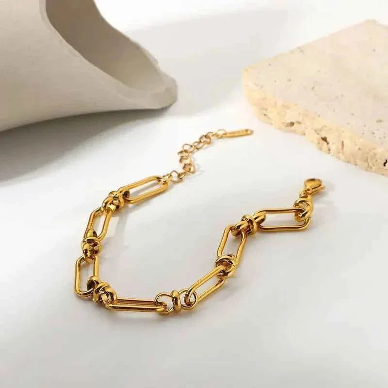 Gliederarmband Gold