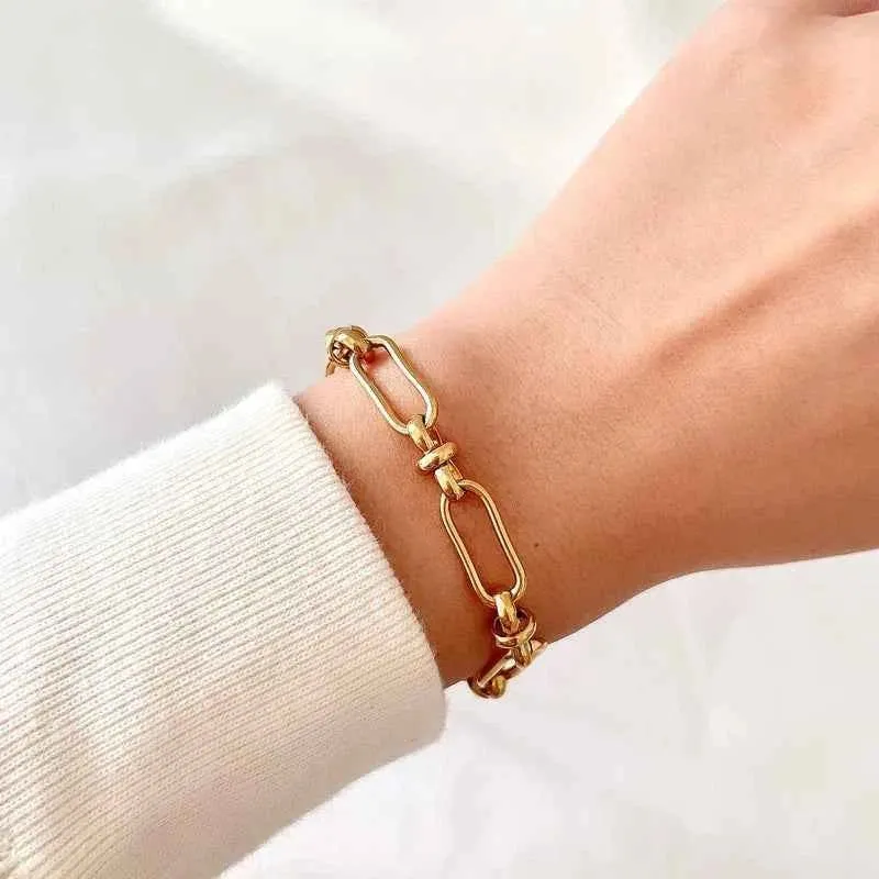Gliederarmband Gold