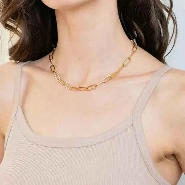 Halskette Damen Gold