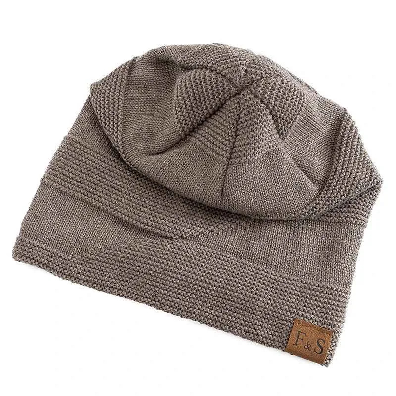 Warme Strickmütze