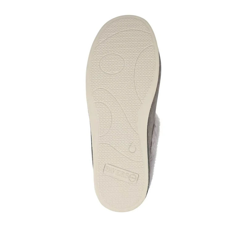 Wide Fit Memory Foam Cosy Slippers - QING42006 / 327 933 - Grey