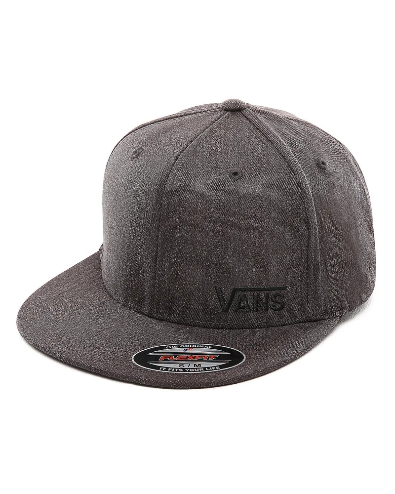 VANS Unisex Splitz Flexfit Cap – Charcoal Heather