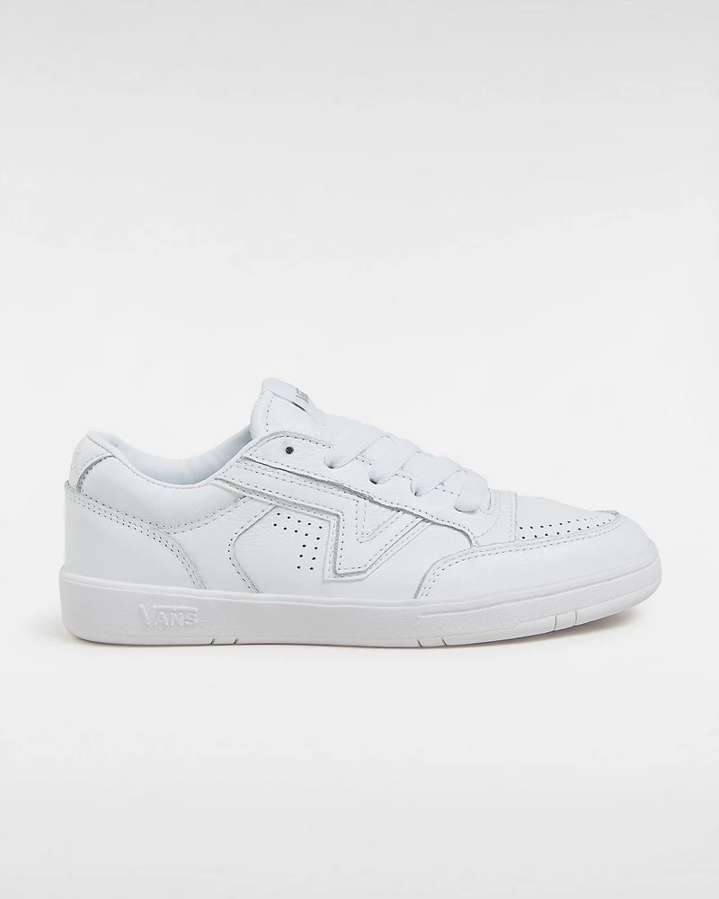 VANS Unisex Lowland ComfyCush Ledersneaker – True White