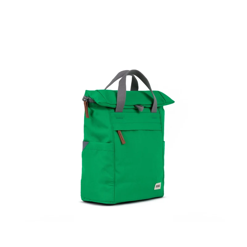 ROKA Finchley Kleine Tasche aus recyceltem Canvas von Green Apple