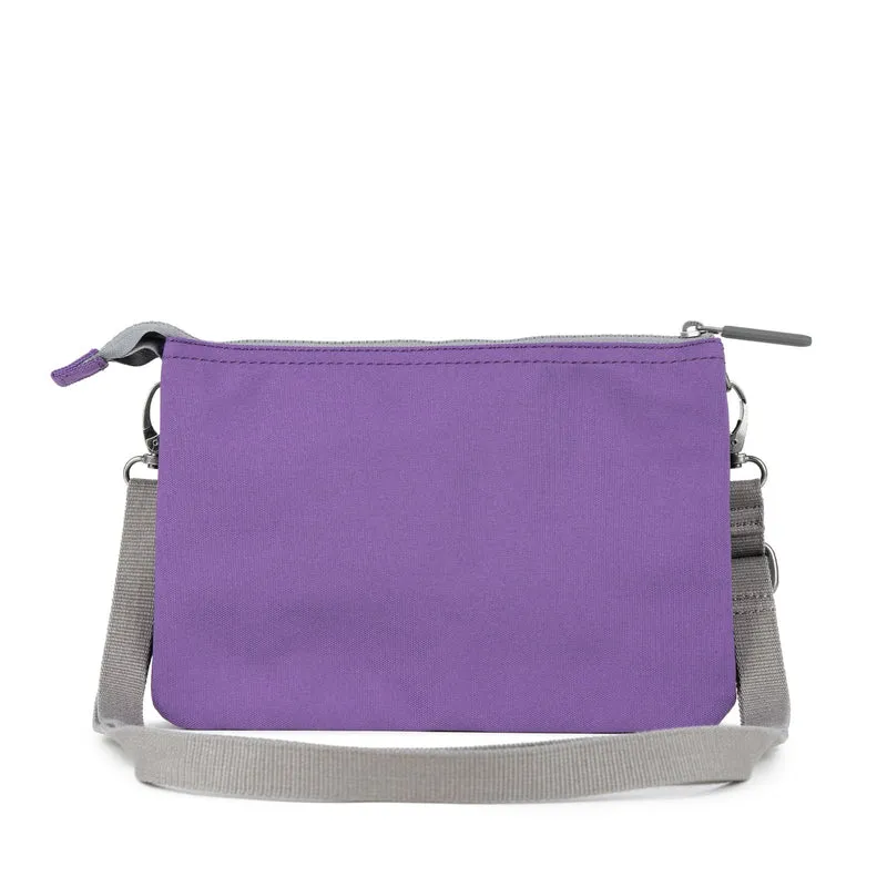 ROKA Carnaby Crossbody-Tasche aus recyceltem Canvas, Imperial Purple XL
