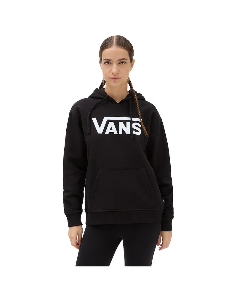 VANS Damen Classic V Crew Hoodie – Schwarz
