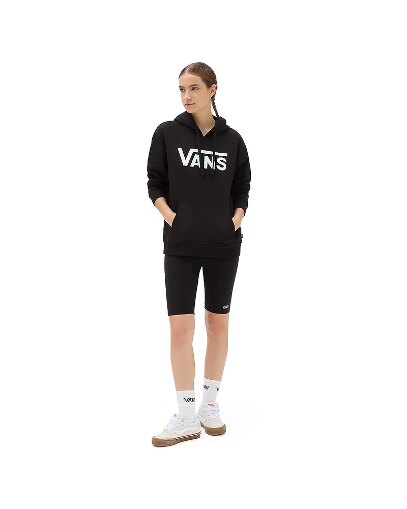 VANS Damen Classic V Crew Hoodie – Schwarz