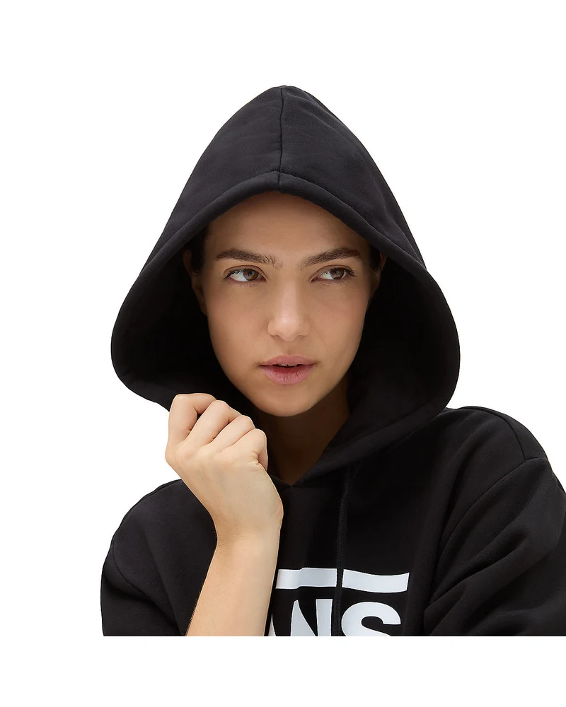 VANS Damen Classic V Crew Hoodie – Schwarz