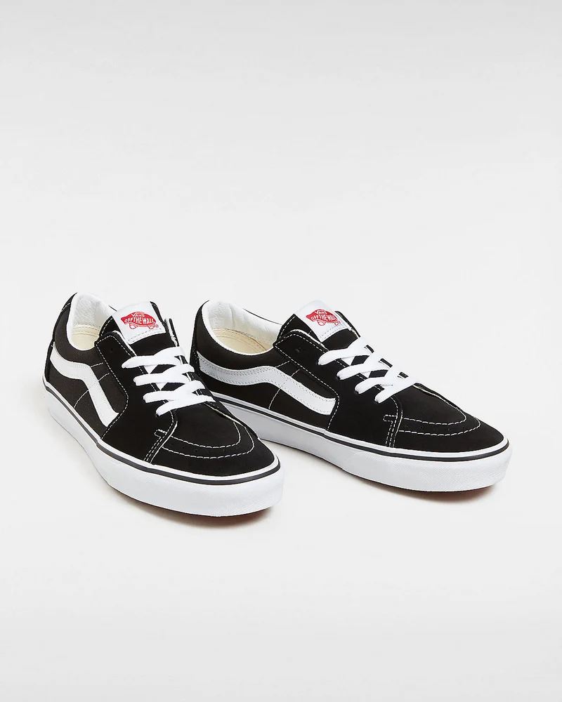 VANS Unisex-Sneaker Sk8-Low – Schwarz/Weiß