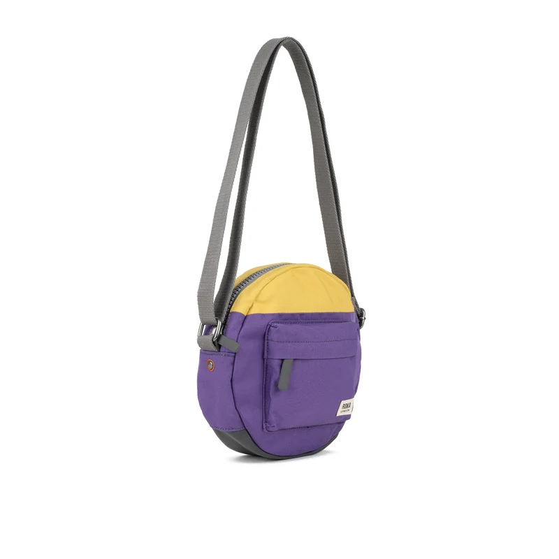 ROKA Kreativer Abfall Paddington B Imperial Lila / Bambus Einheitsgröße Recycelte Canvas-Tasche