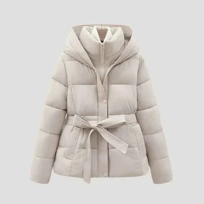 Winterjacke Mit Gürtel