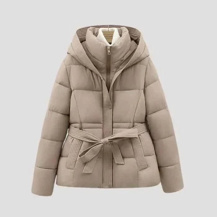 Winterjacke Mit Gürtel
