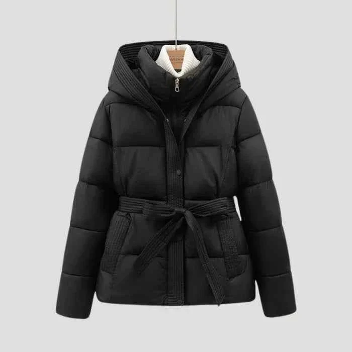 Winterjacke Mit Gürtel
