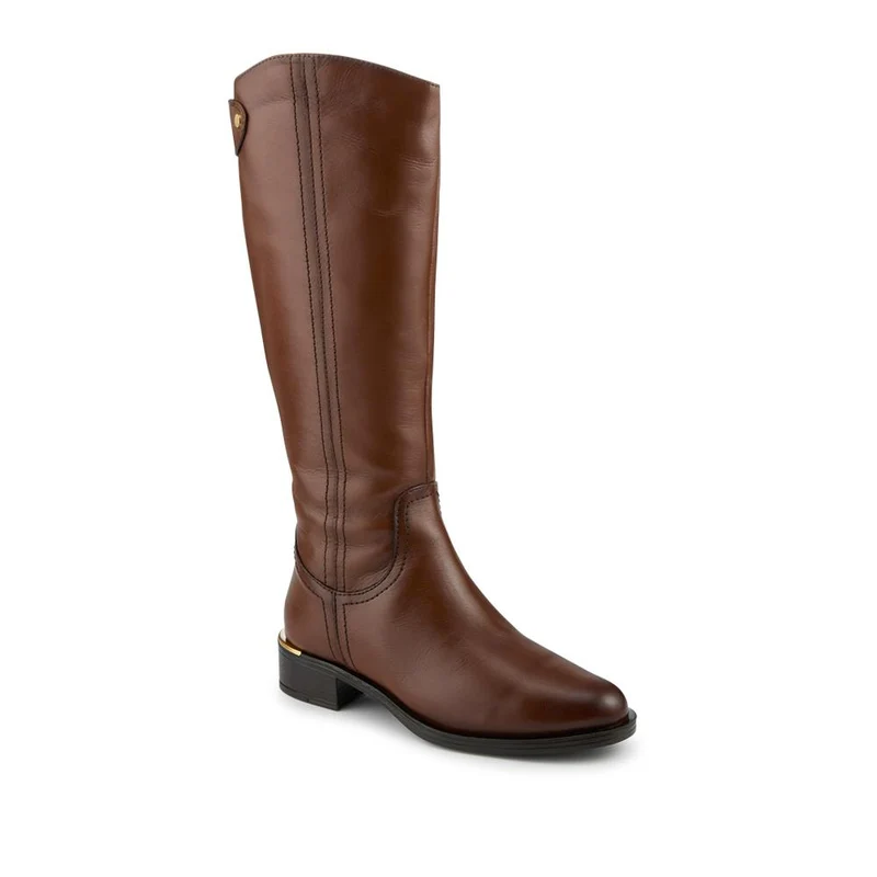 Leather Standard Calf Fit Long Boots - SAK42000 / 328 002