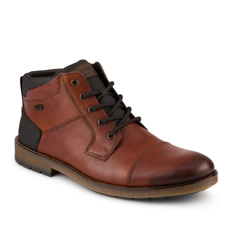 Men’s Waterproof Leather Ankle Boots - RKR42521 / 327 832