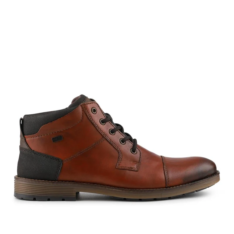 Men’s Waterproof Leather Ankle Boots - RKR42521 / 327 832 - Tan
