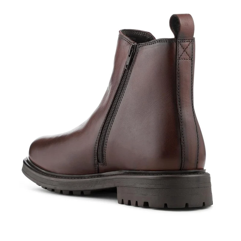 Smart Leather Chelsea Boots - JFOOT42030 / 328 339 - Brown