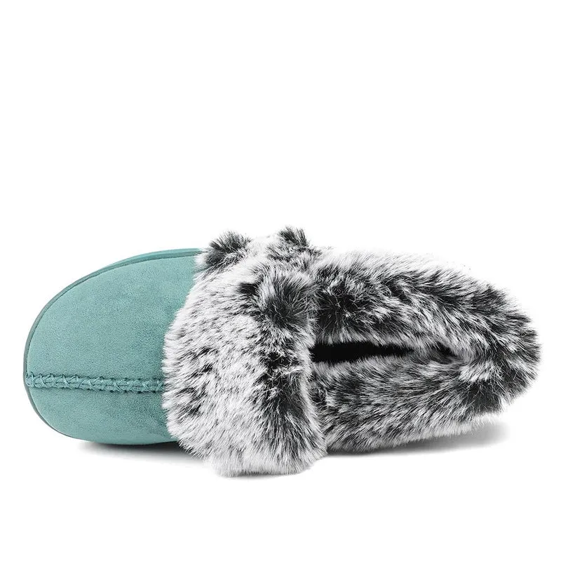 Luxury Velour Cushioned Slippers - GALOP42000 / 328 069 - Teal
