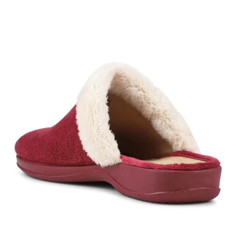 Heeled Mule Slippers - ANAT42000 / 328 297 - Burgundy