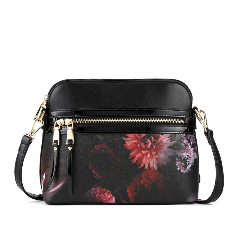 Bellissimo Multi-Zip Crossbody Bag - BELHETIA42006 / 328 387