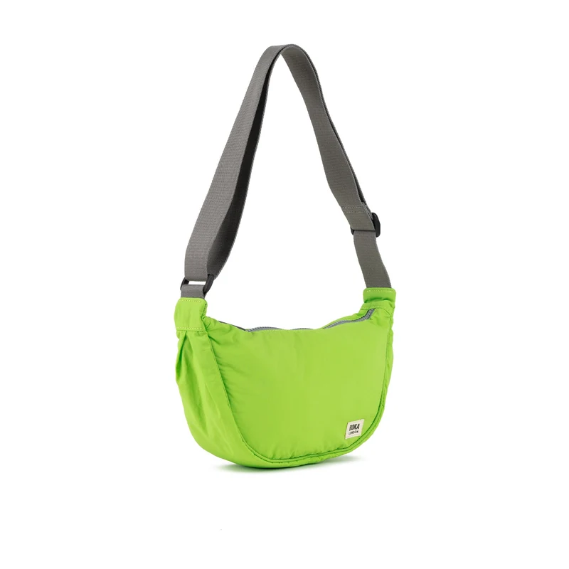 ROKA Farringdon Limettenfarbener, recycelter Taslon-Beutel