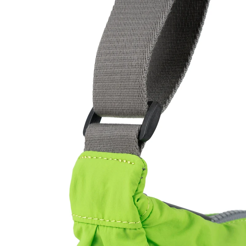 ROKA Farringdon Limettenfarbener, recycelter Taslon-Beutel