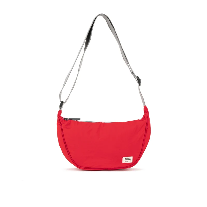 ROKA Farringdon Cranberry Recycled Taslon Bag
