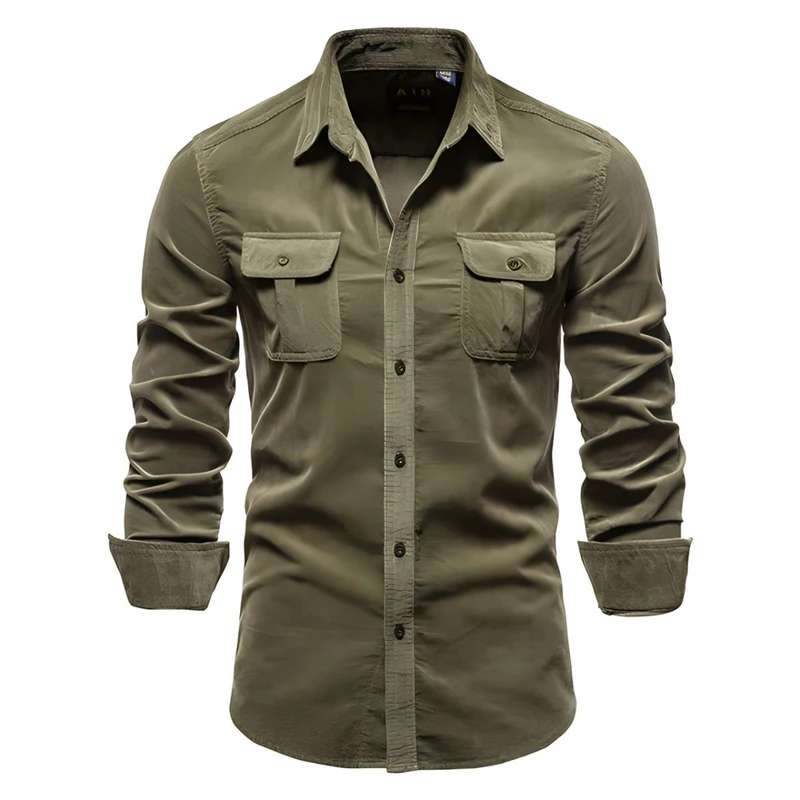 Freizeithemd Kurzarm Herren Slim Fit