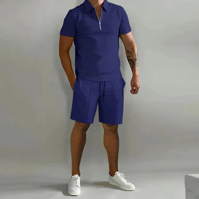 Polo Shorts Set Herren