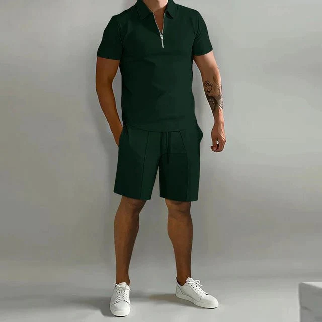 Polo Shorts Set Herren