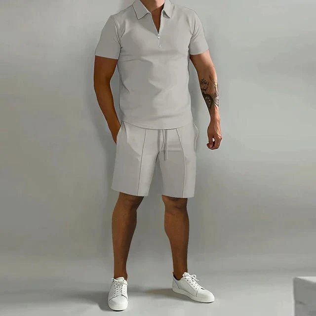 Polo Shorts Set Herren