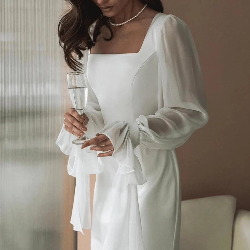Maxikleid Langarm Festlich