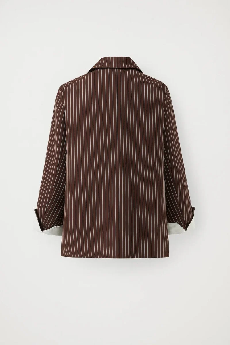 Blazer Damen Nadelstreifen Casual