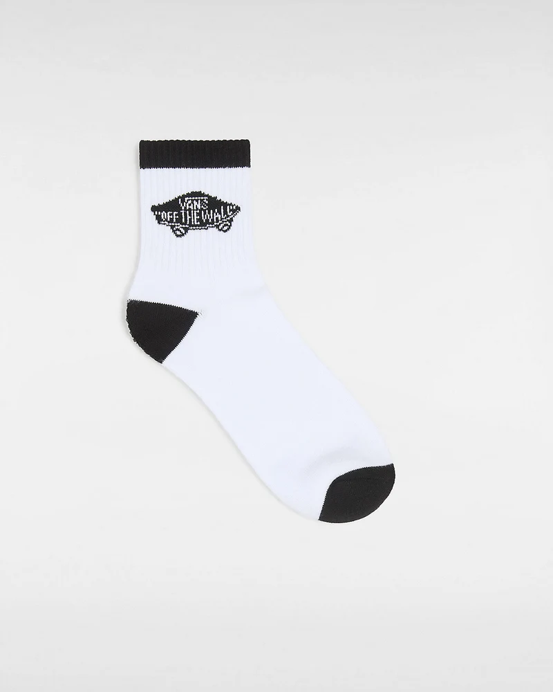 VANS Herren Art Half Crew Socken (1 Paar) – Weiß / Schwarz