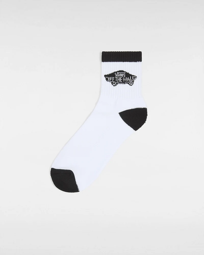 VANS Herren Art Half Crew Socken (1 Paar) – Weiß / Schwarz