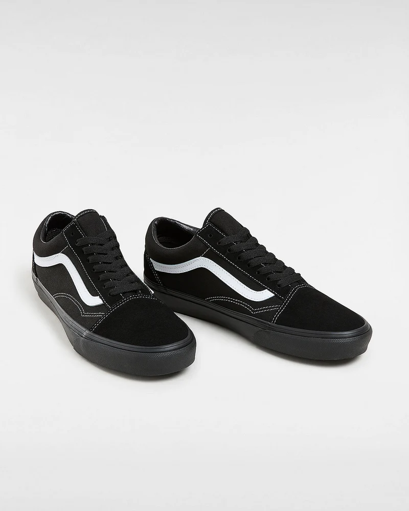 VANS Unisex-Sneaker Old Skool – Schwarz/Schwarz/Weiß