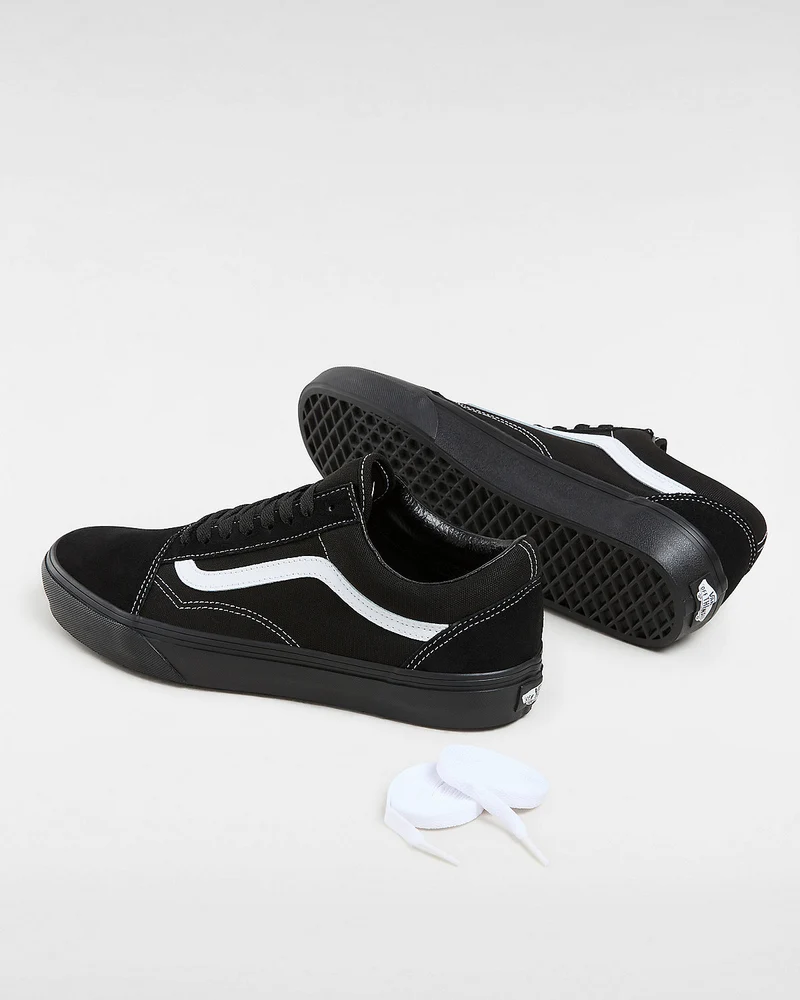VANS Unisex-Sneaker Old Skool – Schwarz/Schwarz/Weiß