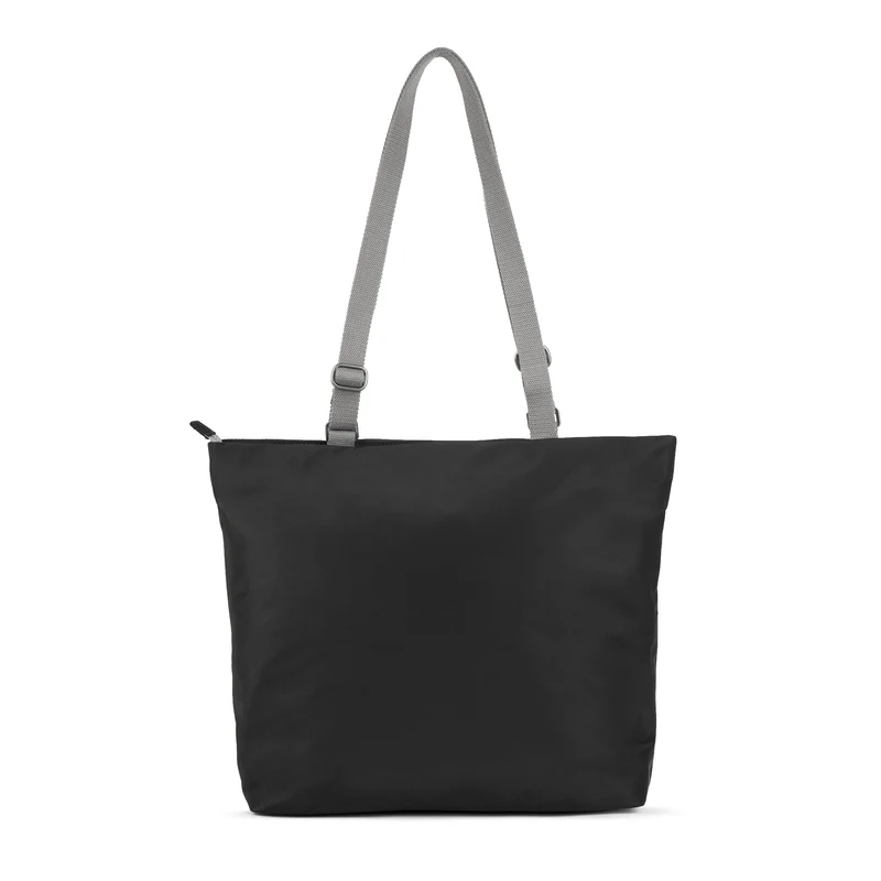 ROKA Trafalgar B Schwarze Tasche aus recyceltem Nylon