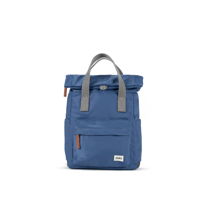 ROKA Canfield Kleine Tasche aus recyceltem Nylon, Farbe: Burnt Blue