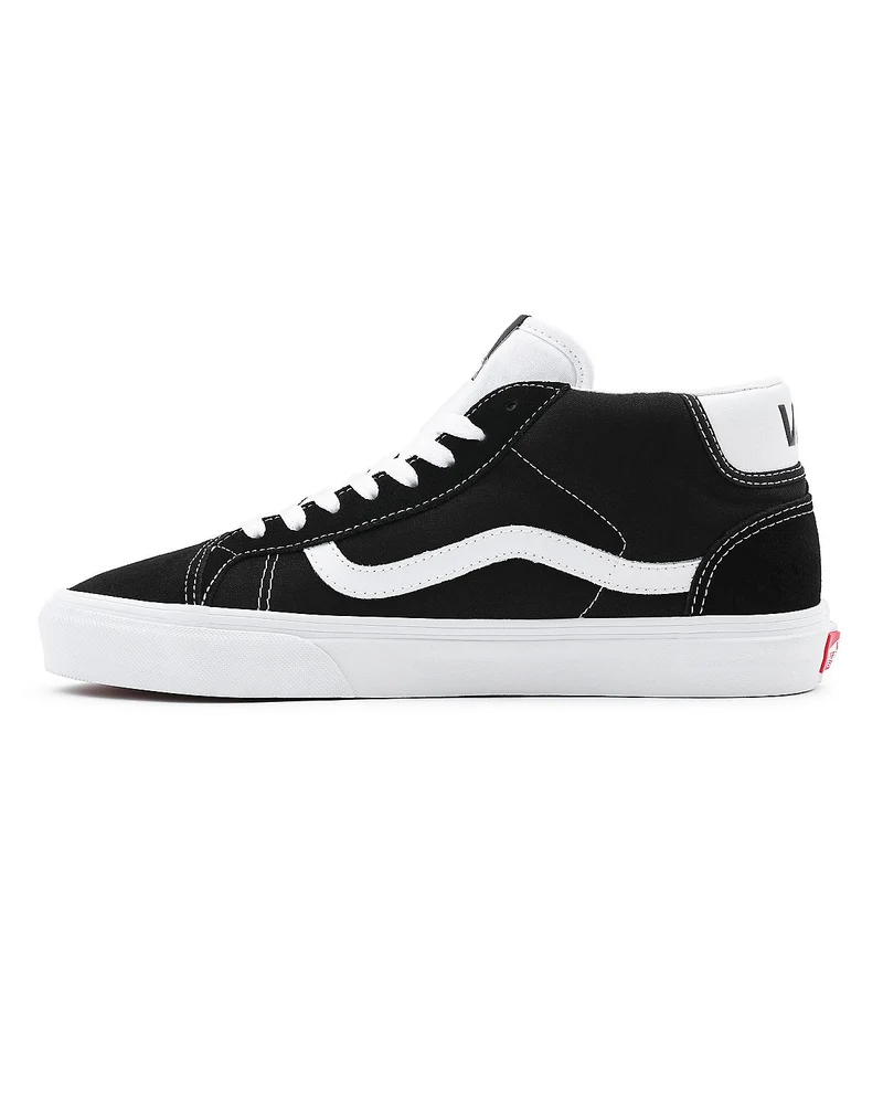 VANS Unisex-Sneaker Mid Skool 37 – Schwarz/True White