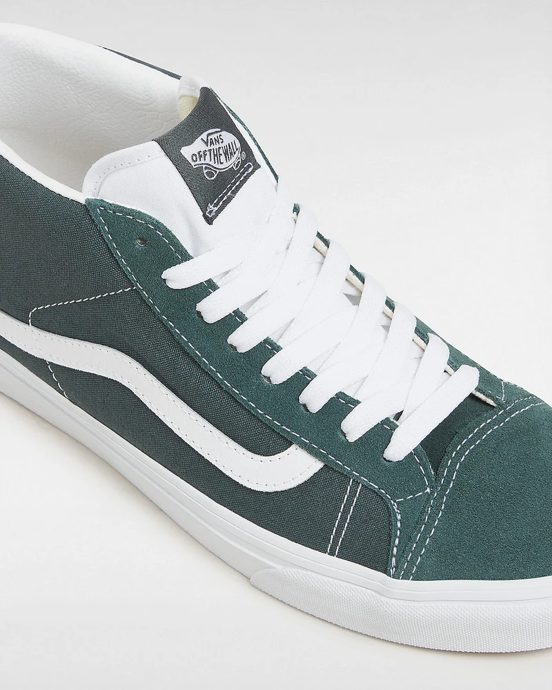 VANS Unisex-Sneaker Mid Skool 37 – Dunkle Fichte / Weiß