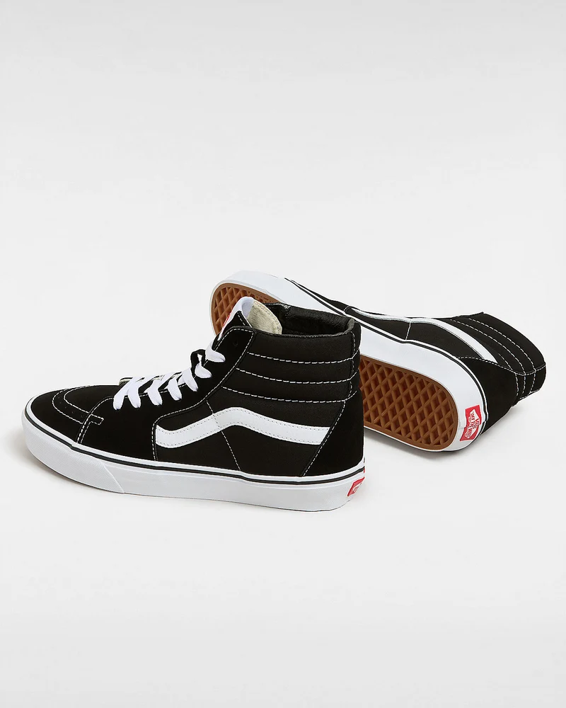 VANS Unisex-Sneaker Sk8-Hi – Schwarz / Schwarz / Weiß