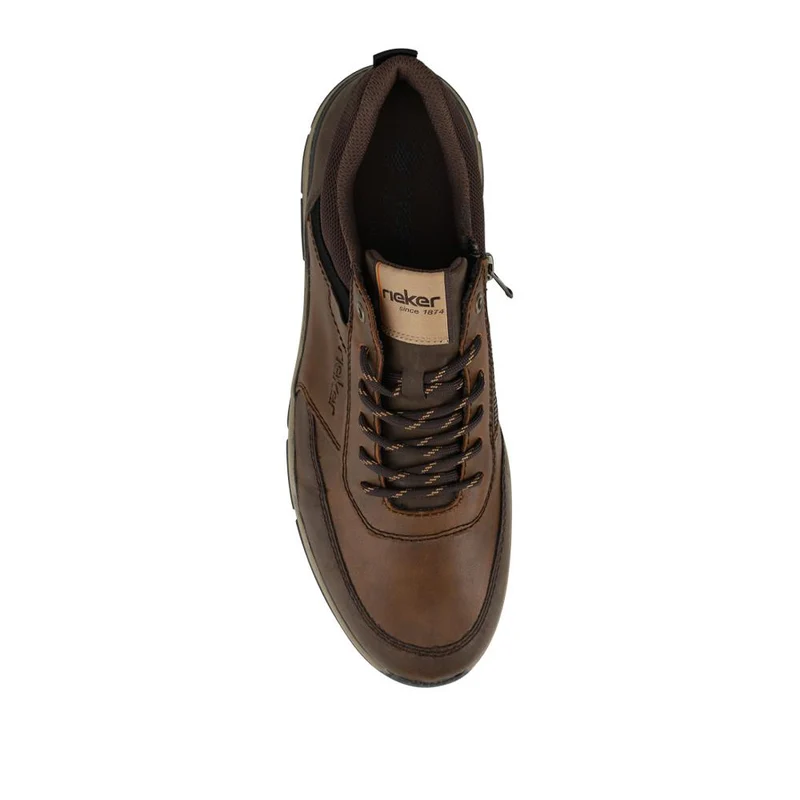 Rieker Exclusive Leather Walking Shoes - RKR42520 / 327 831 - Brown