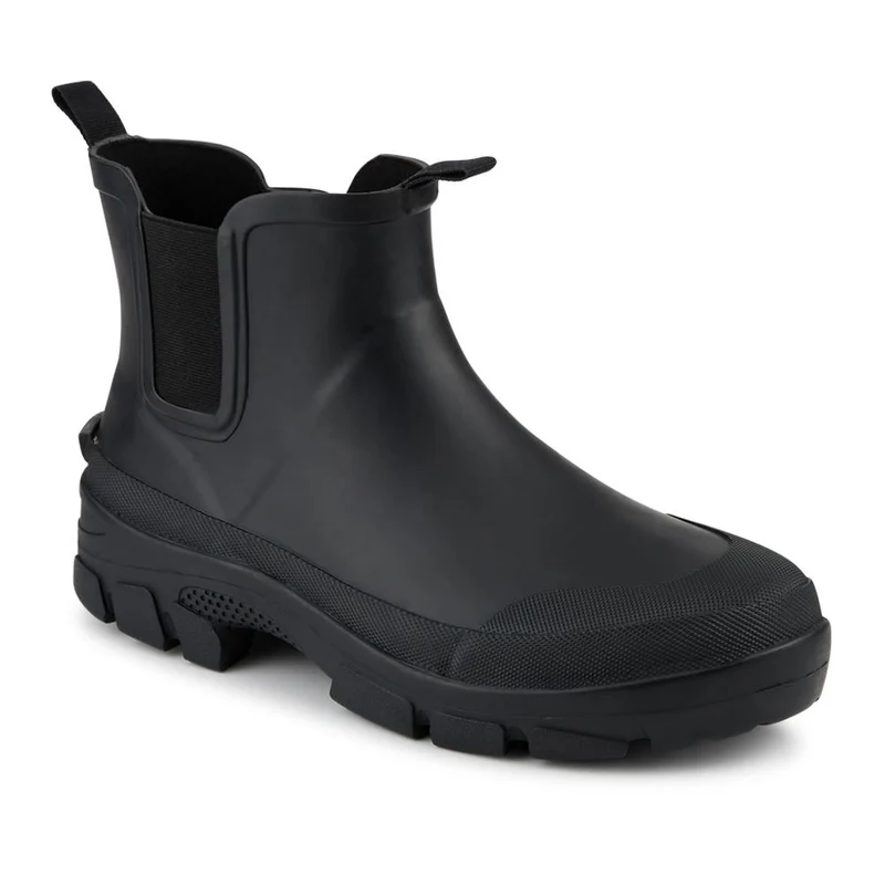 Rubber Slip On Ankle Boots - RAI42002 / 328 518 - Black
