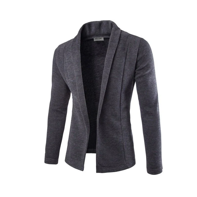 Herren Strickblazer Cardigan Elegant