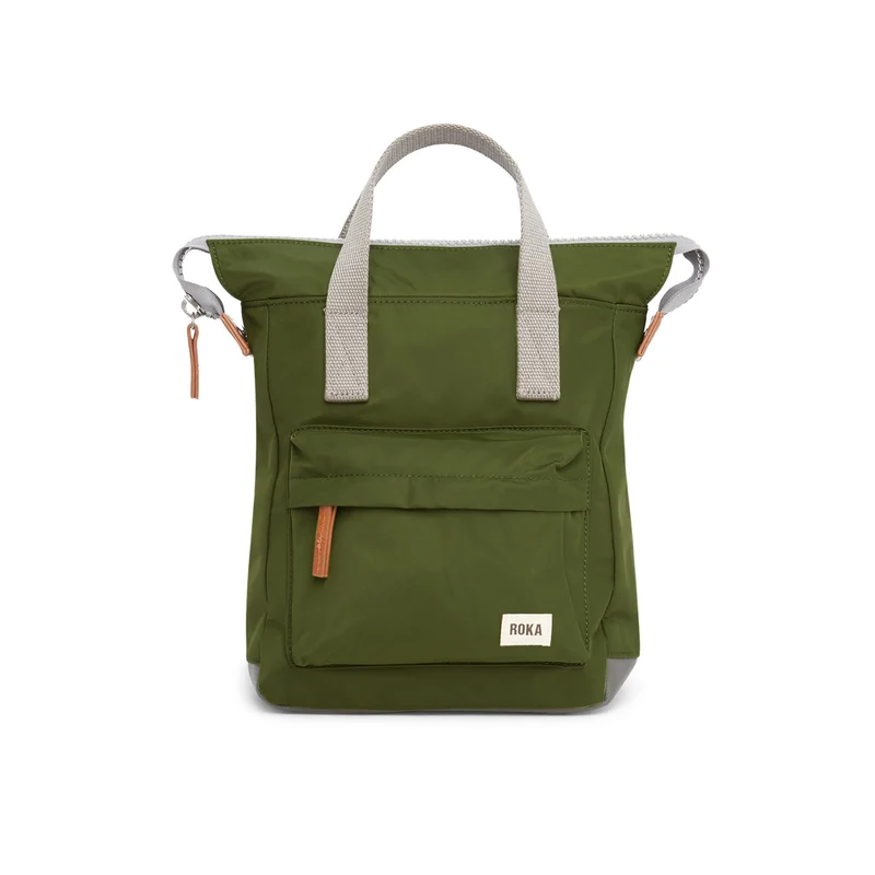 ROKA Bantry B Avocado Kleine Tasche aus recyceltem Nylon